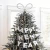 Gold Bow Tree Topper Christmas Tree Topper Elegant Rhinestone Bow Tree Topper for Xmas Holiday Decor Gold for Christmas for Home