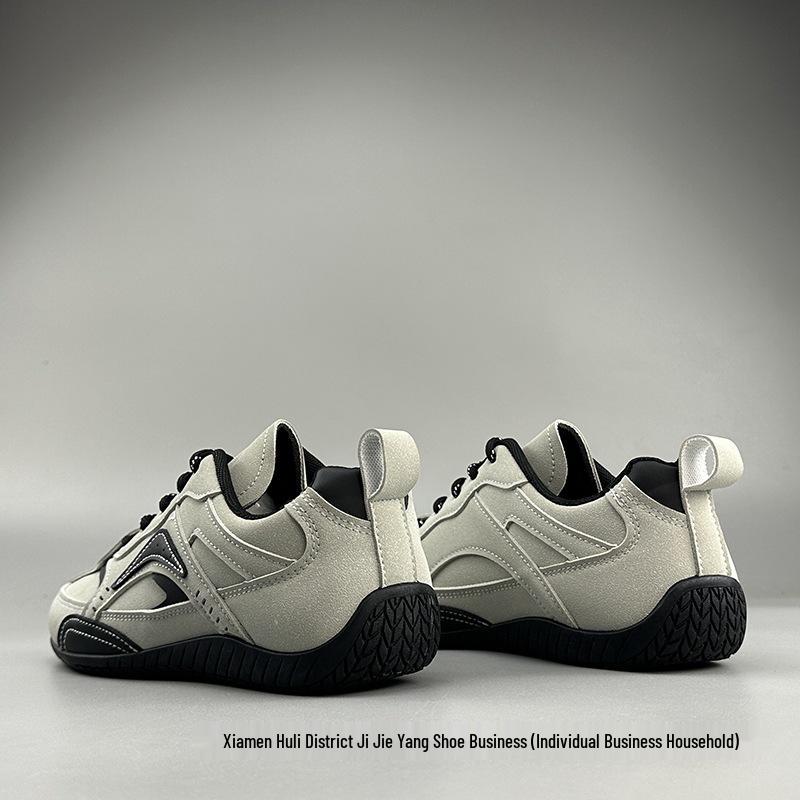 Retro European & American Fashion Men's Non-Slip Low-Top Casual Shoes - 'Forrest Gump' Wear-Resistant Sports Flats