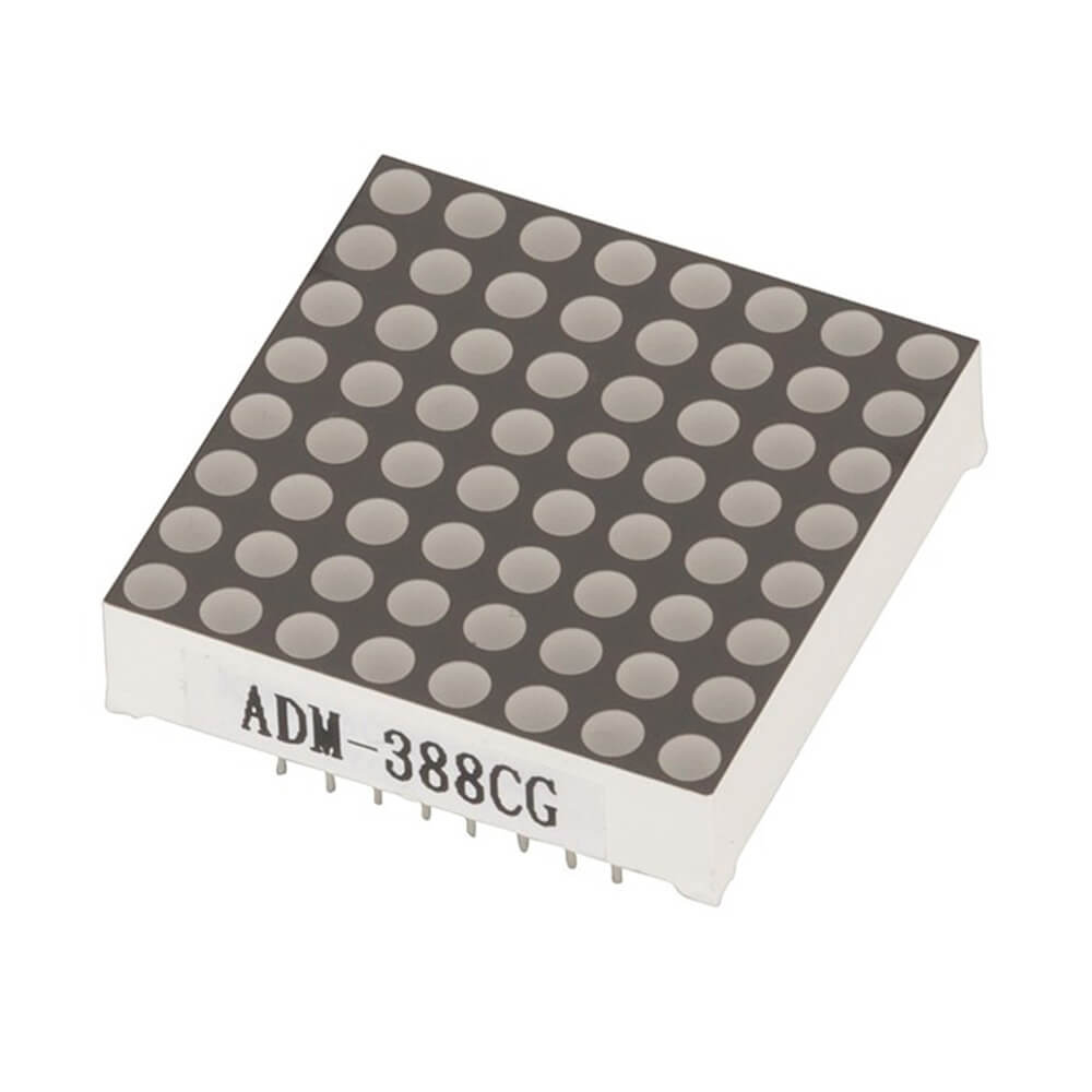Grünes LED-Matrix-Modul (8x8) grün