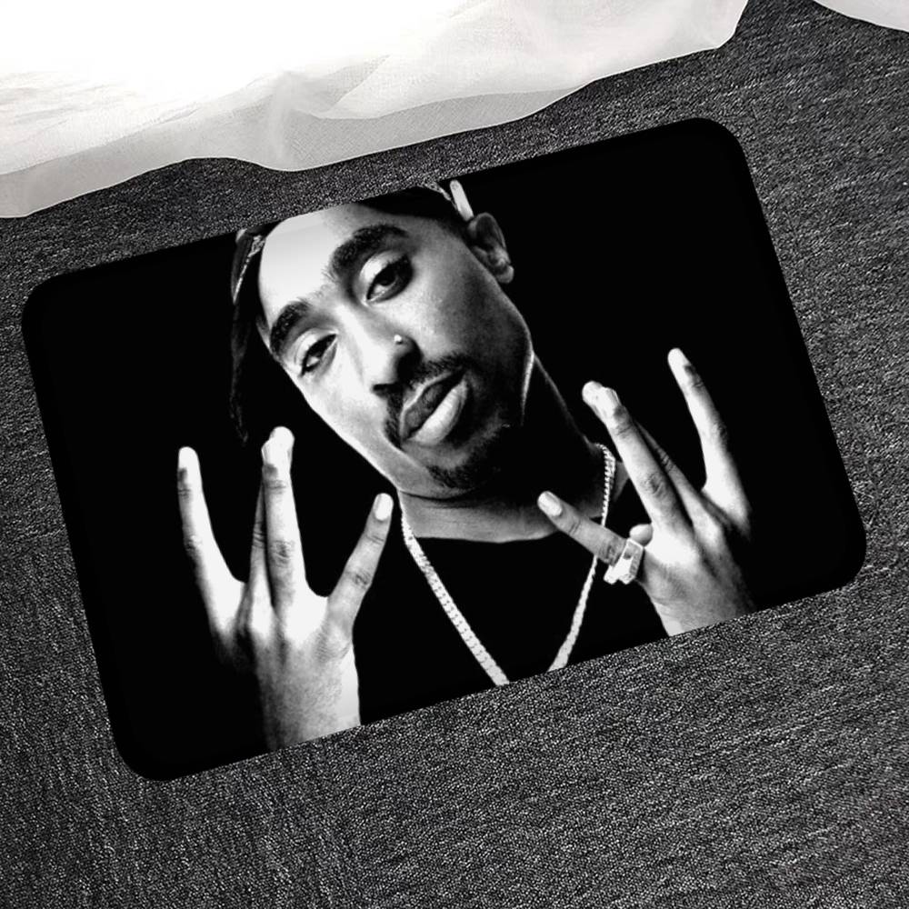 Rapper T-Tupac S-Shakur Küchenmatte Billiger Rutschfest Modernes Wohnzimmer Balkon Bedruckt Modernes Wohndekor