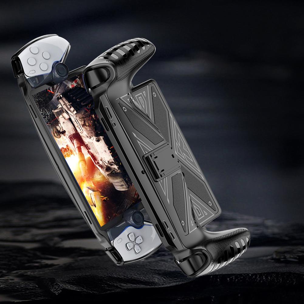 Protective Case for PS5 Portal with Stand TPU Gaming Console Controller Sleeve Skin Game Console Cover for Playstation Portal