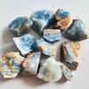 Natural Rare Blue Calcite Raw Lux Crystal Stone Mineral Specimens Home Decoration Stone Healing Gemstone Aquarium Stone