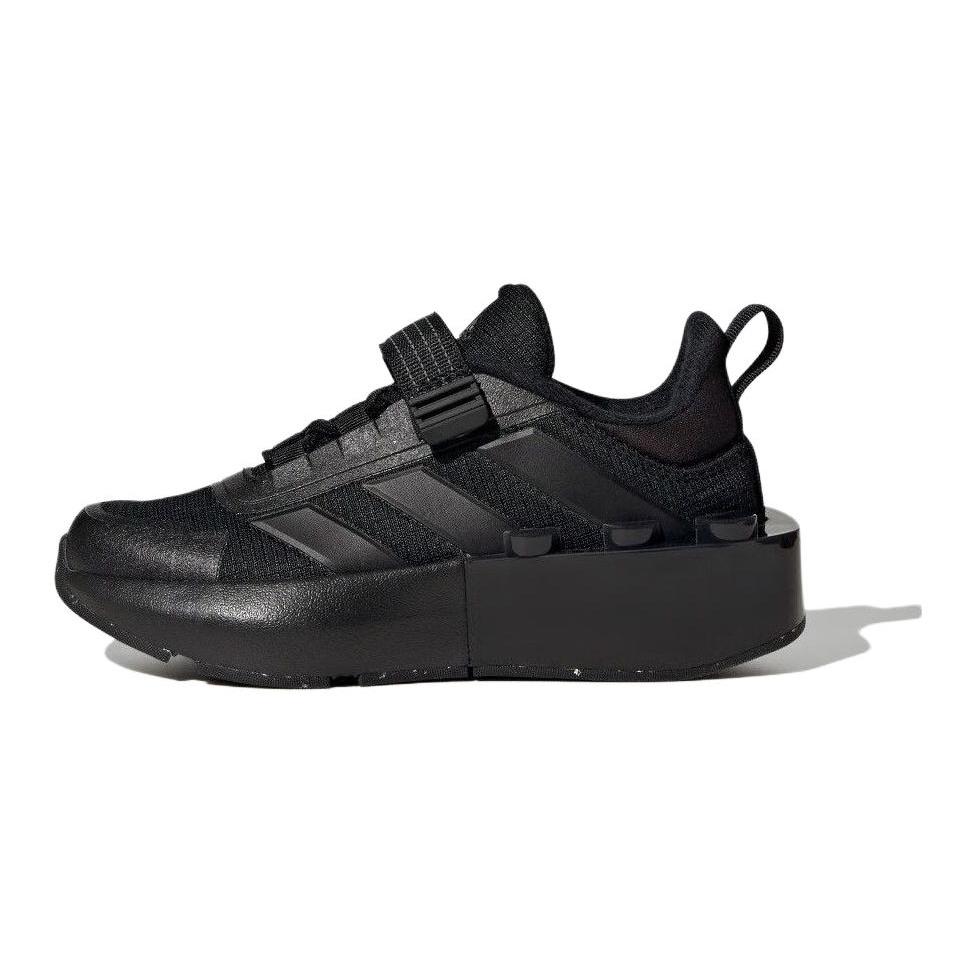 (GS) adidas Tech Runner x LEGO  Triple Black  Kids  ID9529 EU 28
