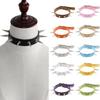 Japanese Harajuku Punk Spiked Leather Choker Necklace for Cosplay