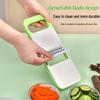 Multifunktionaler Gemüseschneider und Reibe