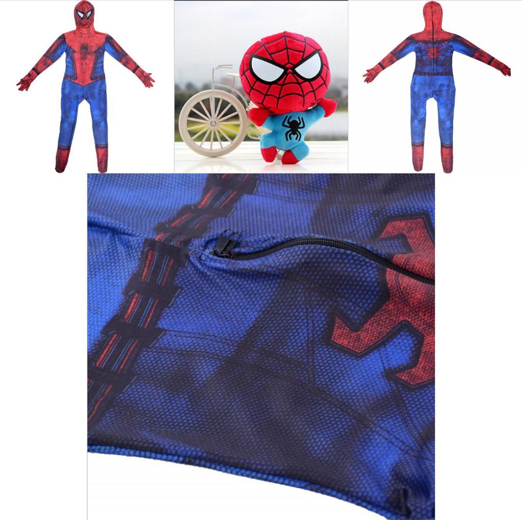 Design Versatile e Senza Tempo Festa di Halloween Costume da Ragazzo Spiderman Body Cosplay per Bambini