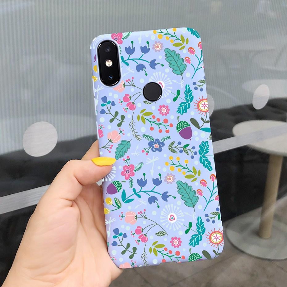 For Xiaomi Mi 8 SE Case Fashion Girl Flower Candy Color Soft Silicone Cover For Xiaomi Mi 8 Lite Phone Cases Mi8 Mi 8 SE Bumper