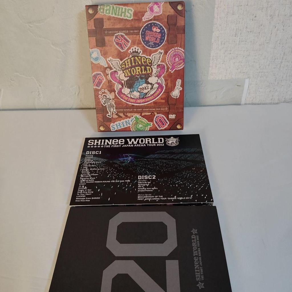 [USED] SHINee WORLD 2012 DVD with Photobook