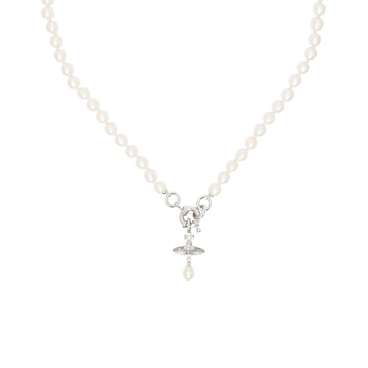 

Vivienne Westwood Original Design Brass Necklace Men necklace Silver 242314M145025 Basic Packaging-Dust Bag+Box