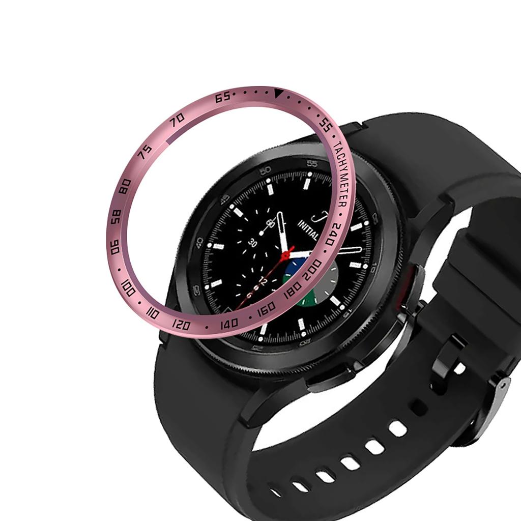 Bezel Ring Styling Stainless Steel Cover For   Watch4 Classic 42MM Case  Metal Case Speed Adhesive 
