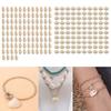 Pack of 100 Natural Seashells Charm Sea Shell Accessories for Handmade Bracelets and Necklaces Jewelry Components