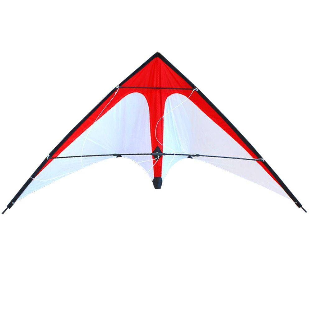 Professional Dual Line Stunt Kite 48 Inch Blue Large Delta Kite Kids Gift Flying Kite  Friend Game