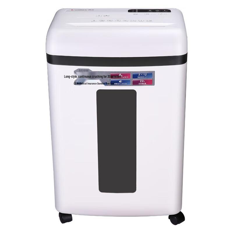 

COMIX S52208 Classic Long-Endurance Paper Shredder CN plug (adapter included)