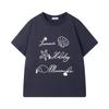 Mucmukn Mädchen Baumwolle Milbenschutz Kühlendes Muschelmuster T-Shirt