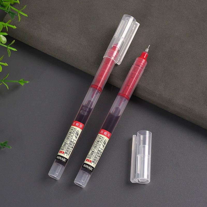 New High Quality Needle Type Gel Pens Straight Liquid Ballpoint Pen Stationery School Office Supplies Writing