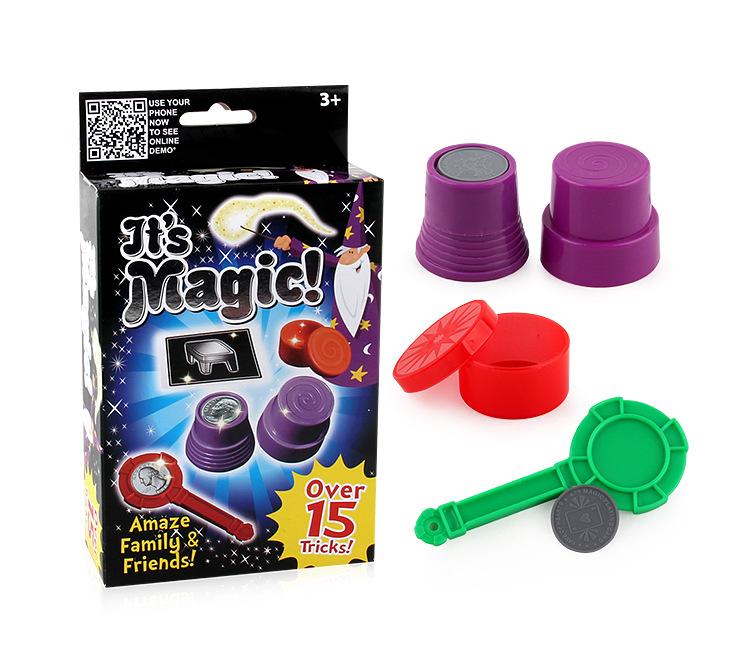 Magic Props New And Strange Close-Up Stage Children'S Magic Toys Multiplayer Coin Games