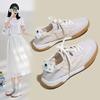 Forrest Gump shoes women's 2025 new ballet training shoes casual embroidery versatile light breathable sports little white shoes women