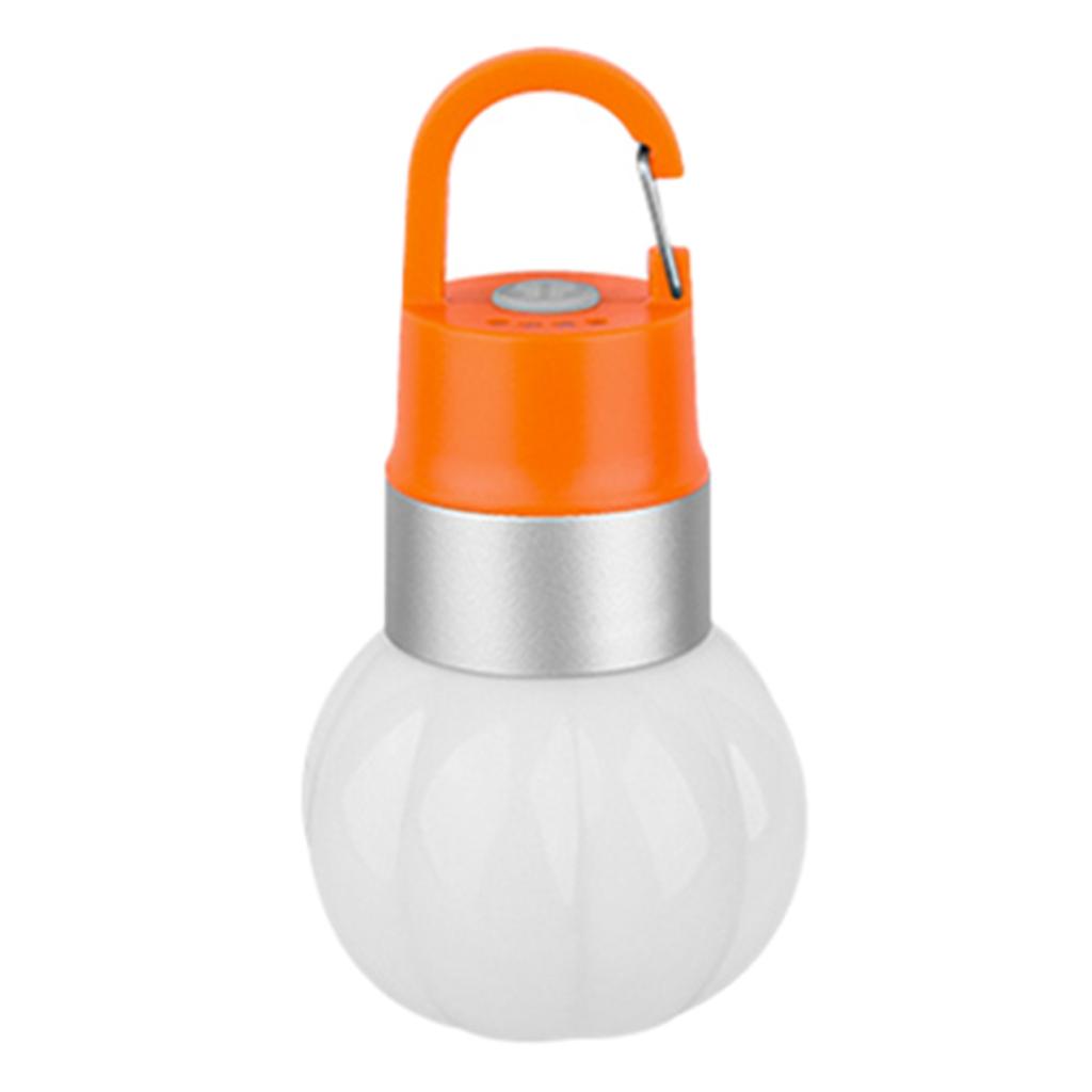 Portable Outdoor Camping Light with Hook Detachable Bottle Cap Light Rechargeable for Camping Hiking Backpacking Fishing