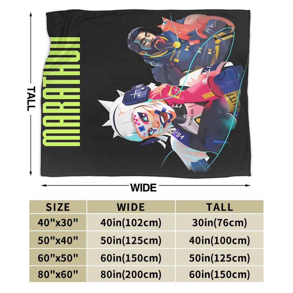 Game Marathon Accessories Blanket Warm Cozy Fluffy Throw Blankets for Sofa 50x60 Inches Multiple Sizes Bedding Throws