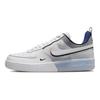 Nike Air Force 1 React Weiß Helles Fotoblau Herren Sneaker DH7615-101