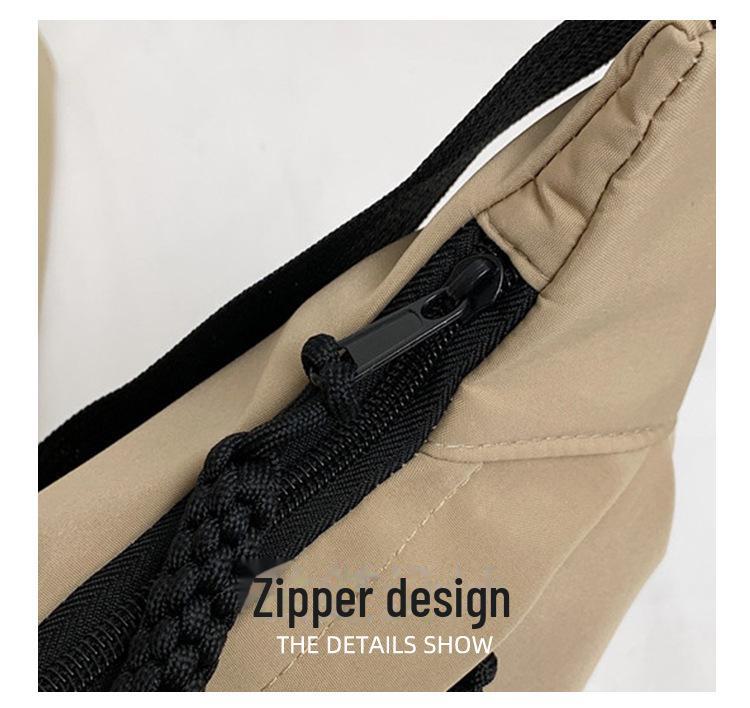 2024 Nylon Dumpling Shoulder Bag - Lightweight, Stylish, Minimalist Canvas for Women