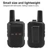 2 STK T17 400‑470mhz Mini Walkie Talkie Toveisradio med Belteklemme