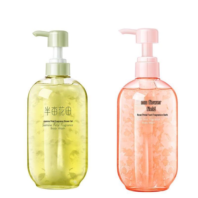 Ban Mu Hua Tian Real Petal Scented Shower Gel Set
