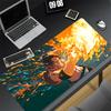 Mouse Pad Office Gaming Laptop Flame One Piece Desk Mat Anime Boy Ace Mousepad Gamer Mouse Mat Computer Accessories Keyboard Pad