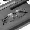 Business Reading Glasses Anti Blue Light Metal Frame Male Presbyopic Eyewear Ultra Light Thin Frame Glasses