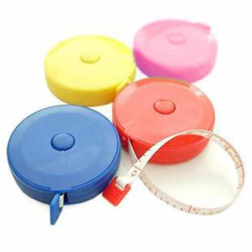 Retractable Tape Measure Pocket Body Tailor Sewing Craft Cloth Tape Measure 1.5m Random Color Portable Convenient and Clever
