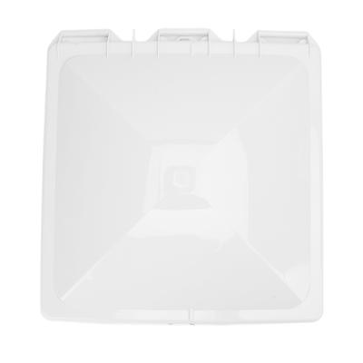 RV Roof Vent Cover 13 X 13in Universal White Vent Lid for Trailer Motorhome Bathroom