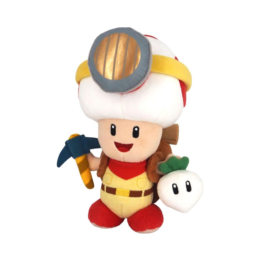 Sanei Boeki Captain Toad: Treasure Tracker (Standing) W12 x D13.5 x H21.5cm Plush Toy SK02