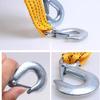 TR-AR Tons 3 400cm High Strength Car Towing Rope with Hook Auto Emergency Accessory