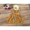 Spring and Summer Women's Chiffon Printed Scarf Sun Protection Thin Silk Scarf Shawl Beach Butterfly Scarf