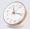 Nbdeal Wall Continuous Second No 30cm Nordic Pink Clock, Silent, Hand, Sound, Diameter, Analog, Non-Radio Controlled, Style, Gold, C-052