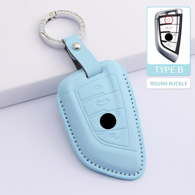 Autoschlüsselhülle Abdeckung Schale Handsender für BMW X1 X2 X3 X5 X6 X7 Serie 1 2 3 5 7 F15 F16 E53 E70 E39 F10 F30 G30 G01 Auto Fernbedienung Schlüsselanhänger