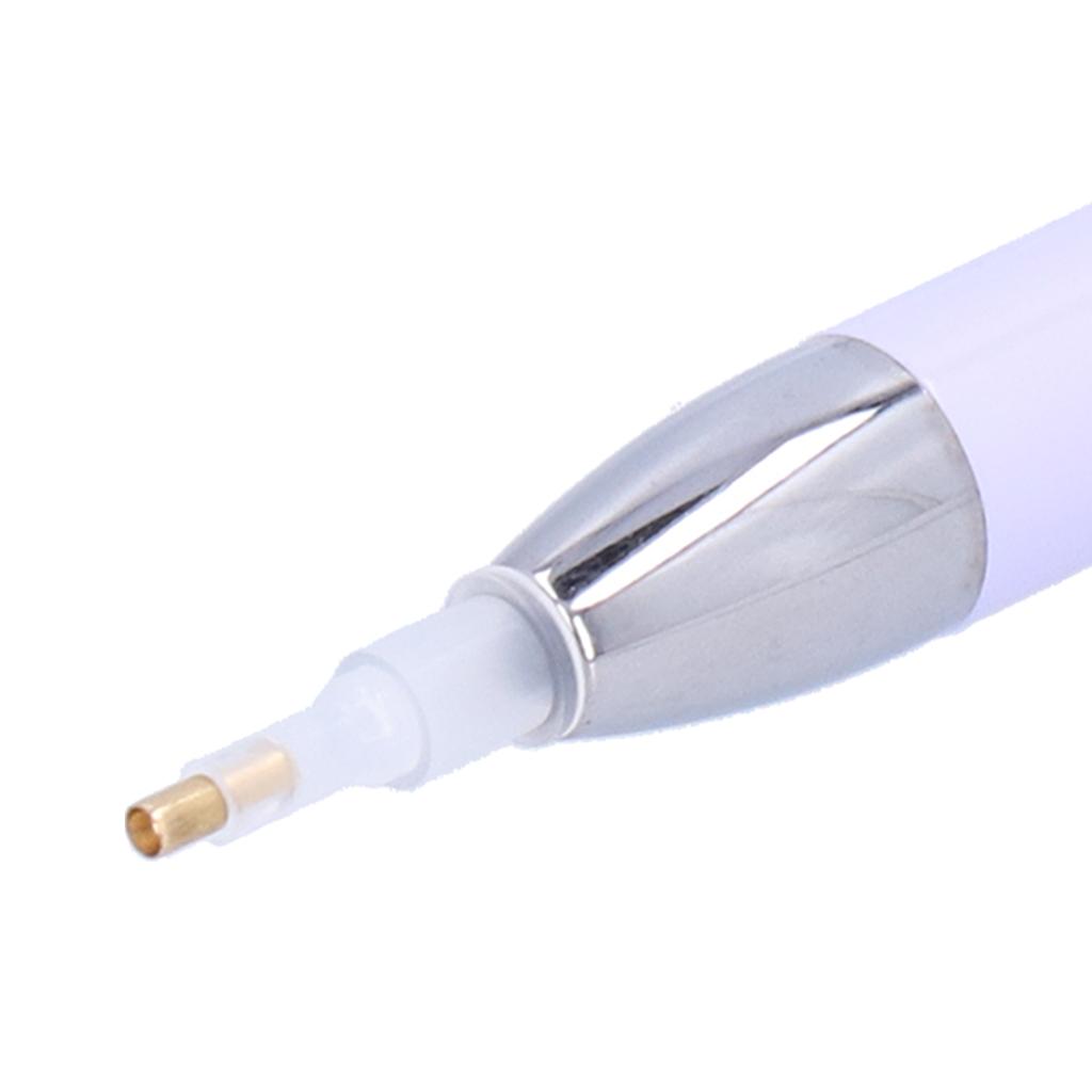 Pen with Light Head USB Rechargeable   Craft Tools  Stitch Accessories(Taro Purple )