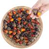 50Pcs/Set 3cm Artificial Acorns Realistic Mini Reusable Anti-fade DIY Foam Halloween Christmas
