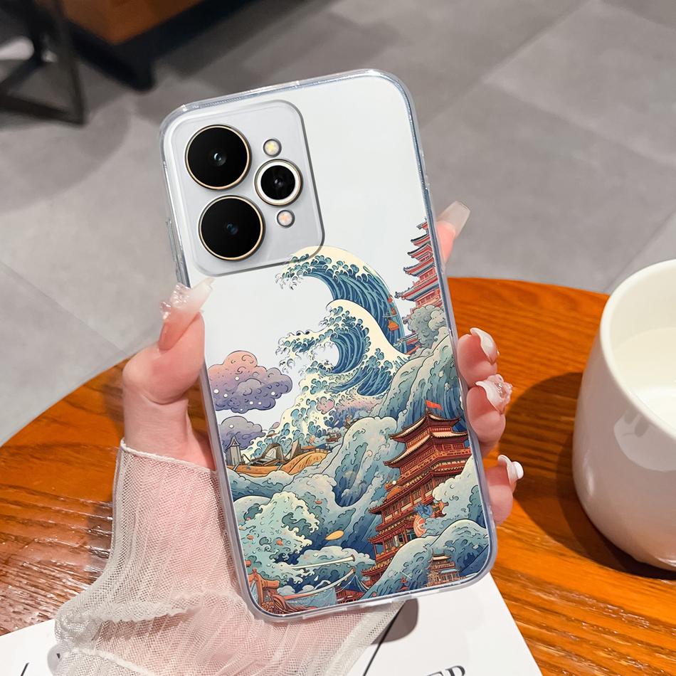 For Realme 15 Pro 5G Case Colorful Patterns Transparent TPU Silicone Back Cover For Realme15 15Pro Lightweight Phone Bumper