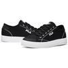 Fila Canvas Comfortable Lightweight Breathable Low-Top Skate Shoes Women Sneakers Black F12W024401FBK