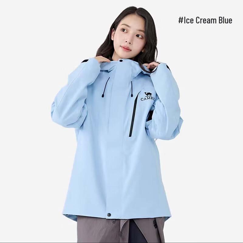 CAMEL Unisex 3-in-1 Waterproof Windproof Jacket