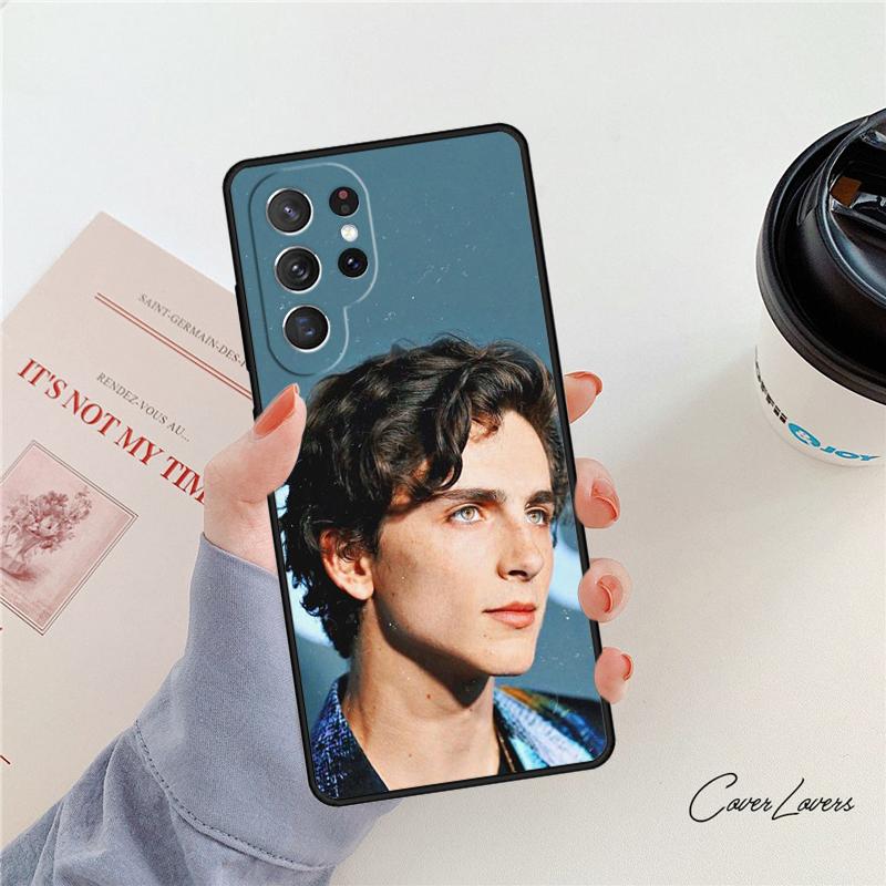 Timothee Chalamet phone case For Samsung Galaxy S24 S25 S23 S22 Ultra Note 10 20 Plus S20 S21 FE Cover