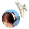 Large Sparkling Rhinestones Clip With Starfishes Design Acrylic Hair Claw For  And Everyday Styling And Special Occasion