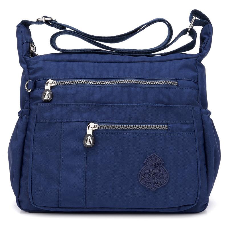 Women s bag women s bag new simple nylon bag women s shoulder messenger bag Korean casual women s bag