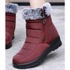 Snow Boots, Women's Cotton Shoes, Ankle Boots, Fleece and Thickened Shoes, Large Size