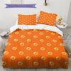 Biancheria da letto con motivo logo DRAGON BALL, Set piumone Copripiumone Federa Regalo di Compleanno per la Casa (1 * copripiumino + 2 * federa, senza nucleo)