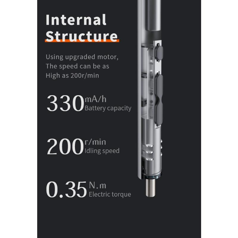 Kingsdun 120 In 1 Electric Precision Screwdriver Handy Tool Bag