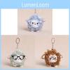 Animal Plush Toy Pendant With Short Pile Fabric For Bag Decor