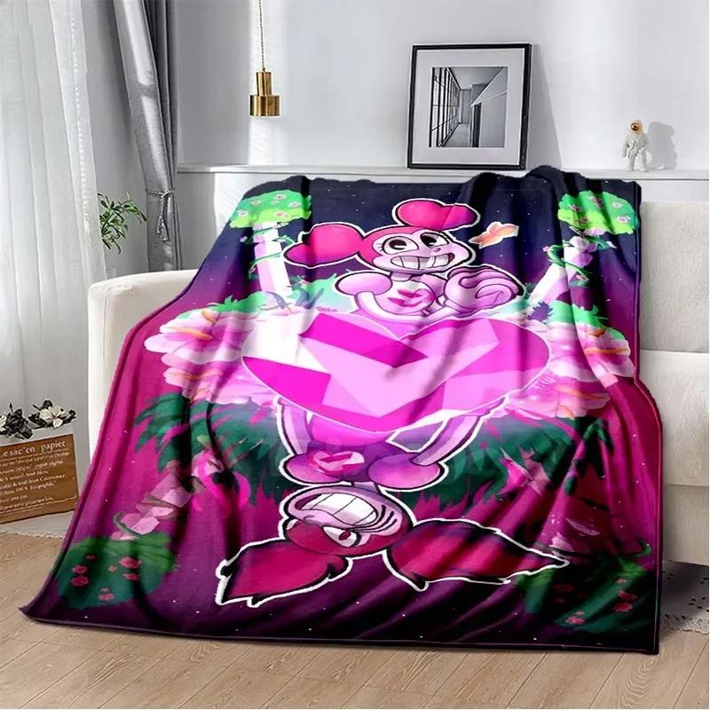 Steven Universe Cartoon Throw Blanket for Kids Warm Flannel Blanket for Bed Bedroom Sofa Travel Picnic Birthday Gift