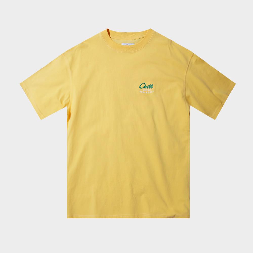 Chil Sports Club Chiller Place Golf Washed Yellow L